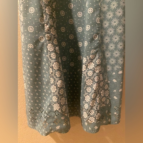 Toad&Co Blue Embellished Sleeveless Sundress - Picture 3 of 5